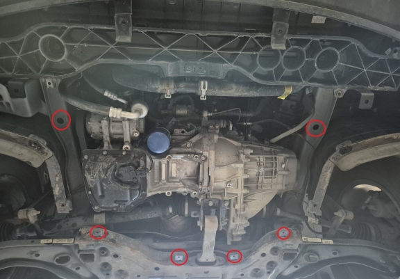 Cache sous moteur et de la boîte de vitesse Hyundai Tucson
