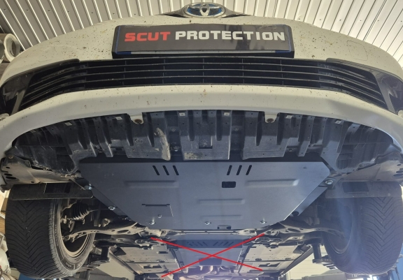 Cache sous moteur et de la boîte de vitesse Toyota Auris