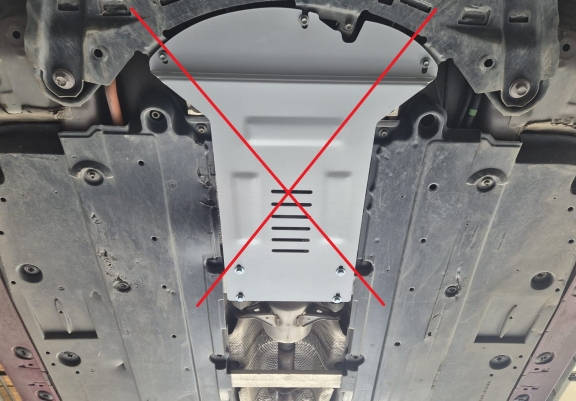 Protection convertisseur catalytique/cat lock  en aluminium Lexus UX