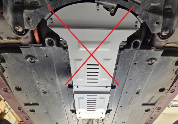 Protection convertisseur catalytique/cat lock  en aluminium Lexus UX