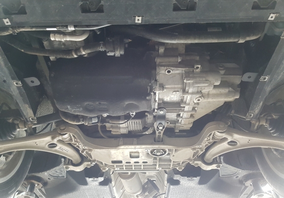 Cache sous moteur et de la boîte de vitesse en aluminium Audi Q3