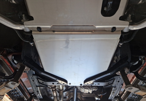 Cache de protection aluminium de la boîte de vitesse Volkswagen Amarok