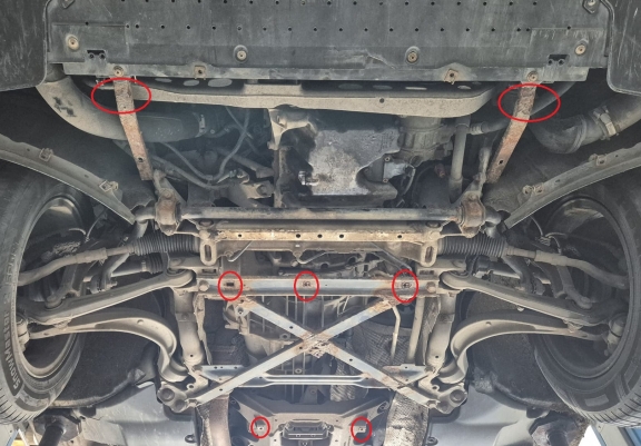 Cache sous moteur et de la radiateur Audi A5 2.0TFSI, 2.0Tdi, quatro