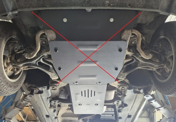 Cache de protection de la boîte de vitesse manuelle et automatique VW Touareg 7L