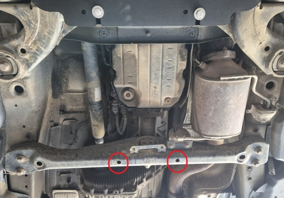 Cache de protection de la boîte de vitesse manuelle et automatique VW Touareg 7L
