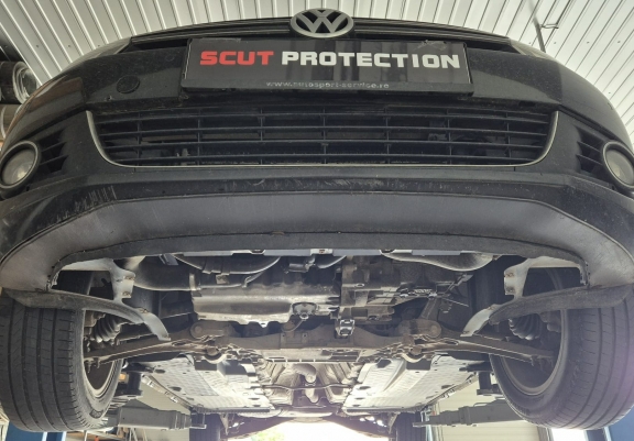 Cache sous moteur et de la boîte de vitesse VW Golf 6