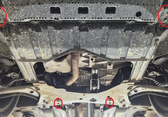 Cache sous moteur Suzuki SX 4 - forfait promotionnel aluminium