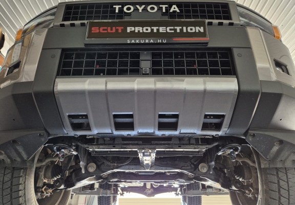 Cache sous moteur Toyota Land Cruiser - forfait promotionnel aluminium