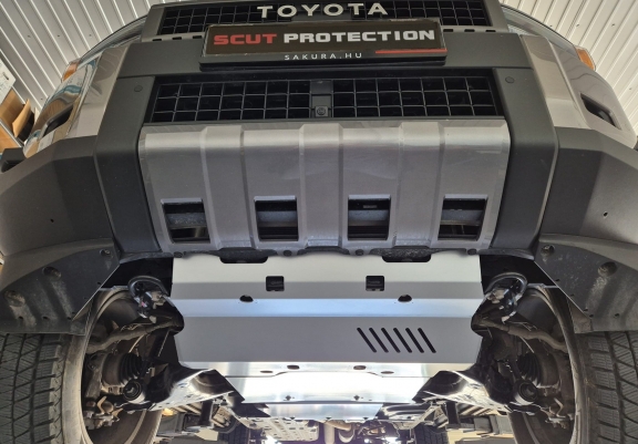 Cache sous moteur Toyota Land Cruiser - forfait promotionnel aluminium