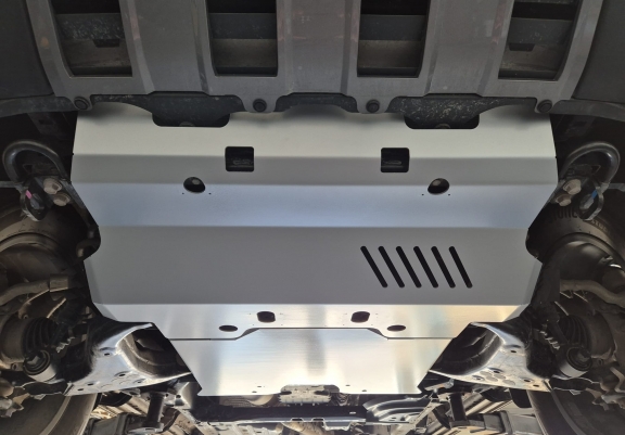 Cache sous moteur Toyota Land Cruiser - forfait promotionnel aluminium