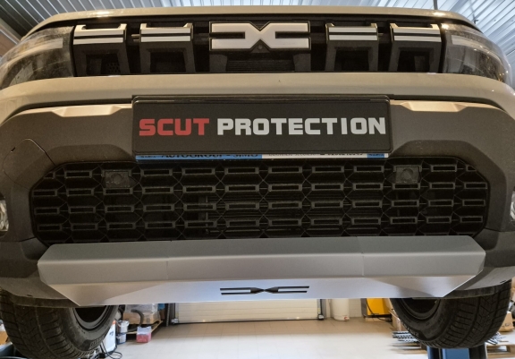 Cache sous moteur et de la boîte de vitesse en aluminium Dacia Duster- 4x2