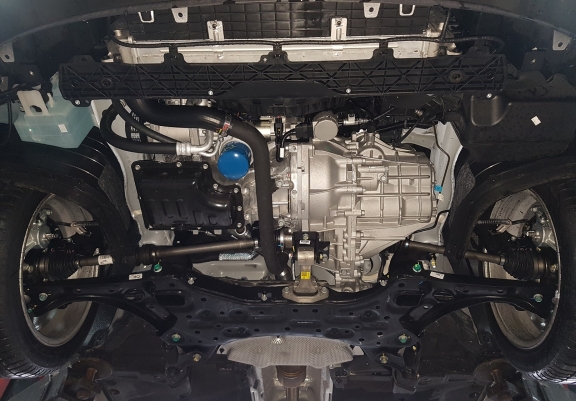 Cache sous moteur et de la boîte de vitesse en aluminium Kia C eed