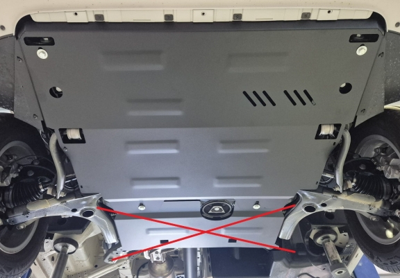 Cache sous moteur et de la boîte de vitesse MAN Tge