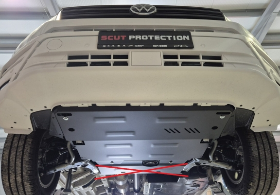 Cache sous moteur et de la boîte de vitesse MAN Tge