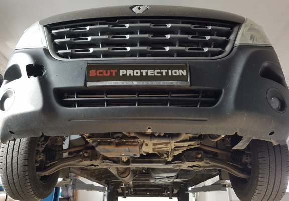 Cache sous moteur et de la boîte de vitesse Opel Movano Aluminium