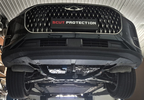 Cache sous moteur et de la radiateur Chery Tiggo 9