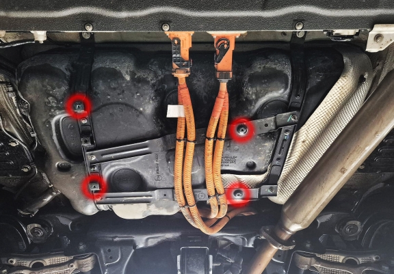 Cache de protection de réservoir Chery Tiggo 9