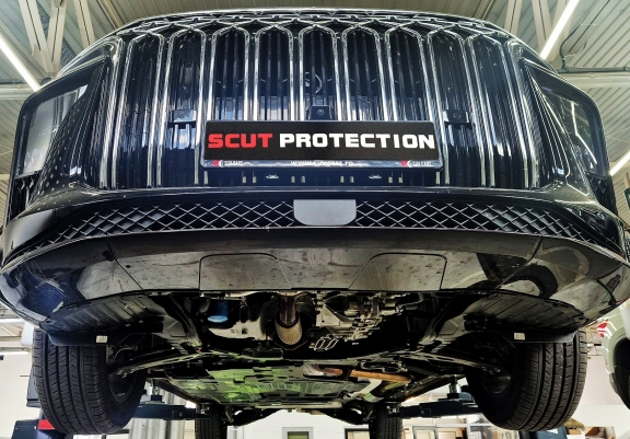 Cache sous moteur et de la radiateur Forthing U Tour V9