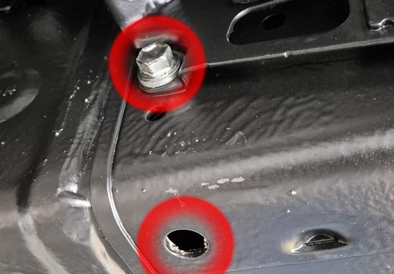 Cache de protection du différentiel  Toyota Hilux - Aluminium