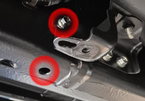 Cache de protection du différentiel  Toyota Hilux - Aluminium