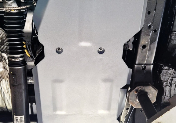 Cache de protection de réservoir Toyota Hilux- Aluminium