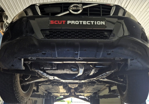 Cache sous moteur et de la boîte de vitesse en aluminium Volvo XC70
