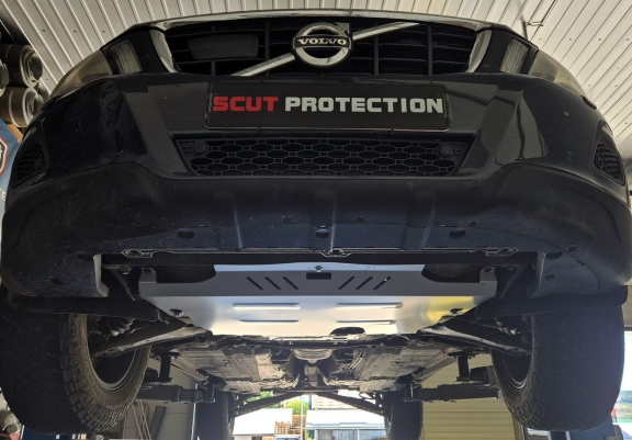 Cache sous moteur et de la boîte de vitesse en aluminium Volvo XC70