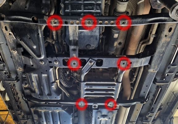 Cache de protection de la boîte de vitesse Jeep Wrangler - JL
