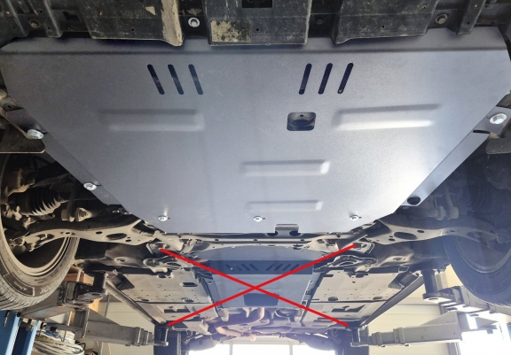 Cache sous moteur et de la boîte de vitesse Toyota Corolla Aluminium