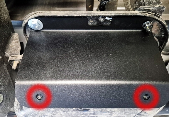 Cache de protection de réservoir Ssangyong Musso Grand