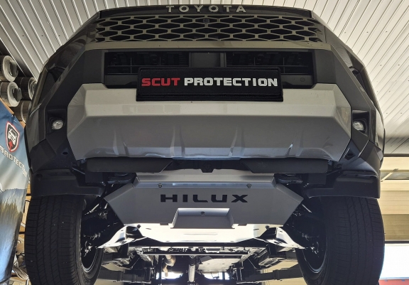 Cache Sous Moteur Toyota Hilux - Aluminium