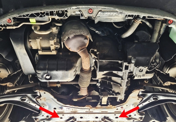 Cache sous moteur et de la boîte de vitesse Ford B-Max