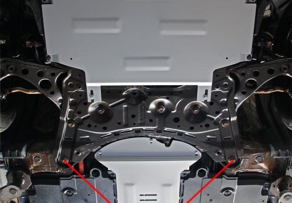 Cache sous moteur et de la boîte de vitesse Suzuki Swace- Aluminium  