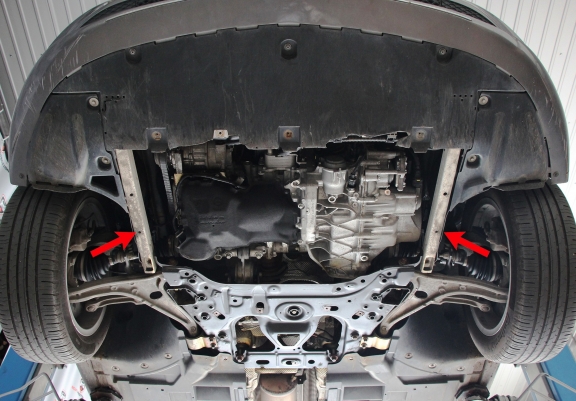 Cache sous moteur et de la boîte de vitesse Mercedes GLB X247