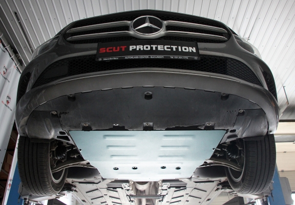 Cache sous moteur et de la boîte de vitesse Mercedes A-Classe