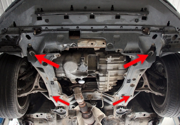 Cache sous moteur et de la boîte de vitesse Honda Accord